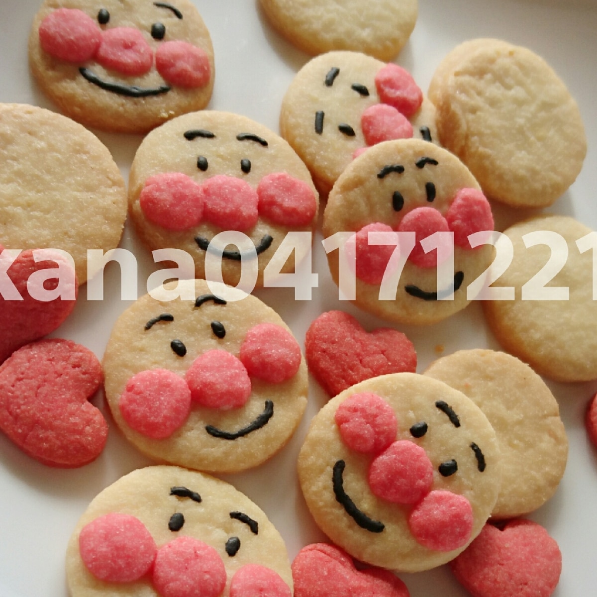 アンパンマンのバタークッキー レシピ 作り方 By Kana 楽天レシピ
